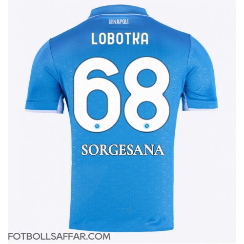 SSC Napoli Stanislav Lobotka #68 Hemmatröja 2024-25 Kortärmad